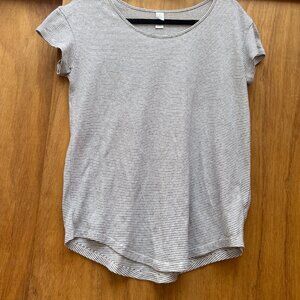 CLOSE OUT SALE Alternative Brand (made in Peru) Striped Tee - Size M